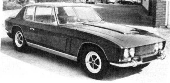 The 1966 model Jensen FF was the 